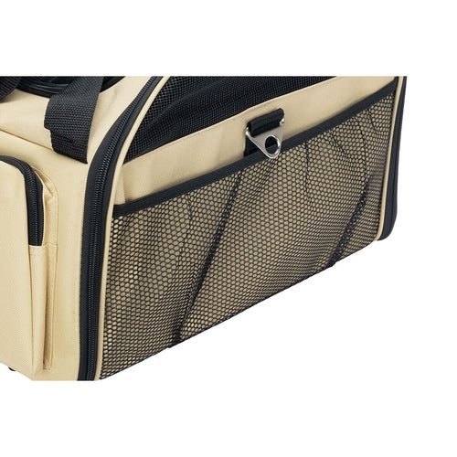 Geanță de transport pentru animale PS1307BEL – Bej, Elegantă