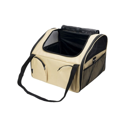 Geanță de transport pentru animale PS1307BEL – Bej, Elegantă
