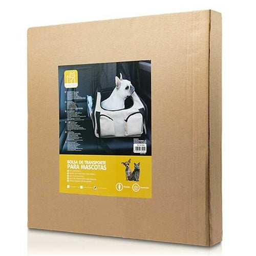Geanță de transport pentru animale PS1307BEL – Bej, Elegantă