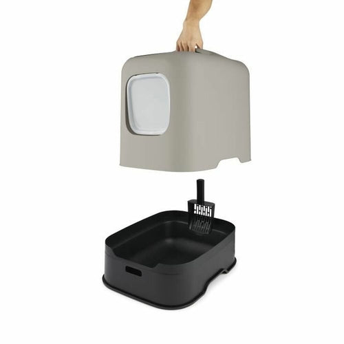 Litieră pentru Pisici Rotho My Pet CAPUCCINO – Plastic, Design Modern