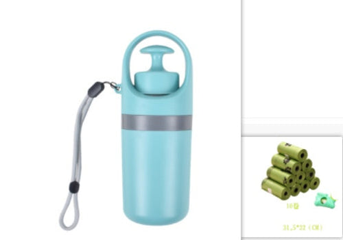 Lopată portabilă pentru dejecte câini cu sac inclus – ușoară și igienică