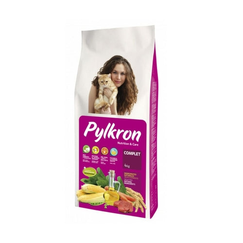 Hrană uscată completă pentru pisici Pylkron – 4 kg
