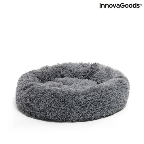 Pat Anti-Stres pentru Câini și Pisici Bepess InnovaGoods – Ø 60 cm, Gri