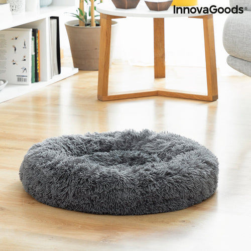 Pat Anti-Stres pentru Câini și Pisici Bepess InnovaGoods – Ø 60 cm, Gri