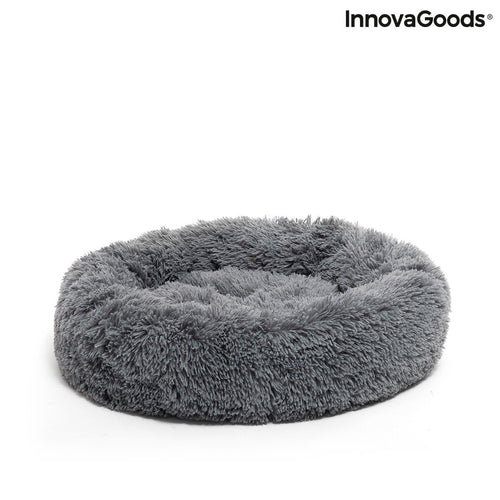Pat Anti-Stres pentru Câini și Pisici Bepess InnovaGoods – Ø 60 cm, Gri