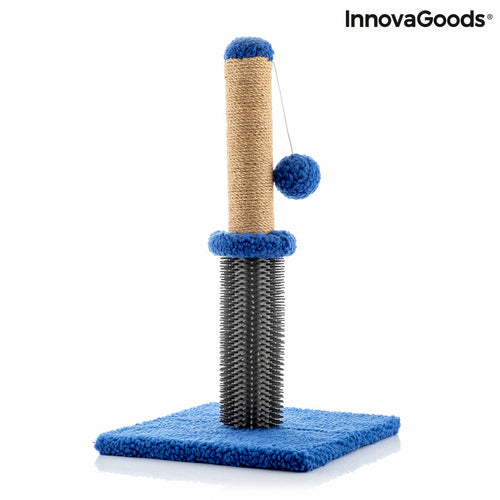 Stâlp de zgâriat și masaj pentru pisici cu minge – Miausage InnovaGoods