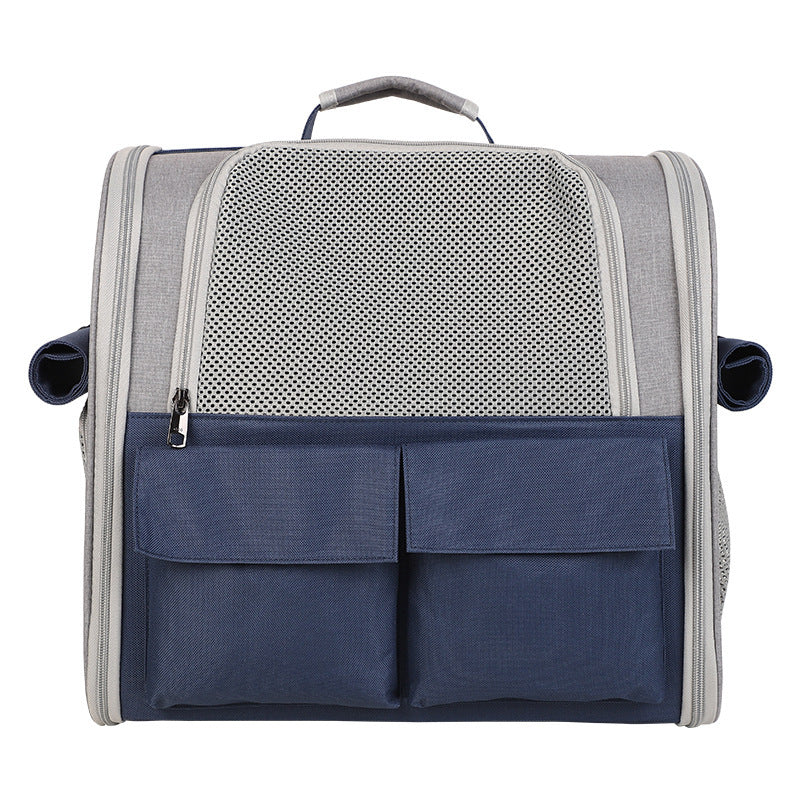 Rucsac respirabil pentru pisici până la 8 kg – Oxford, ușor, cadou ideal