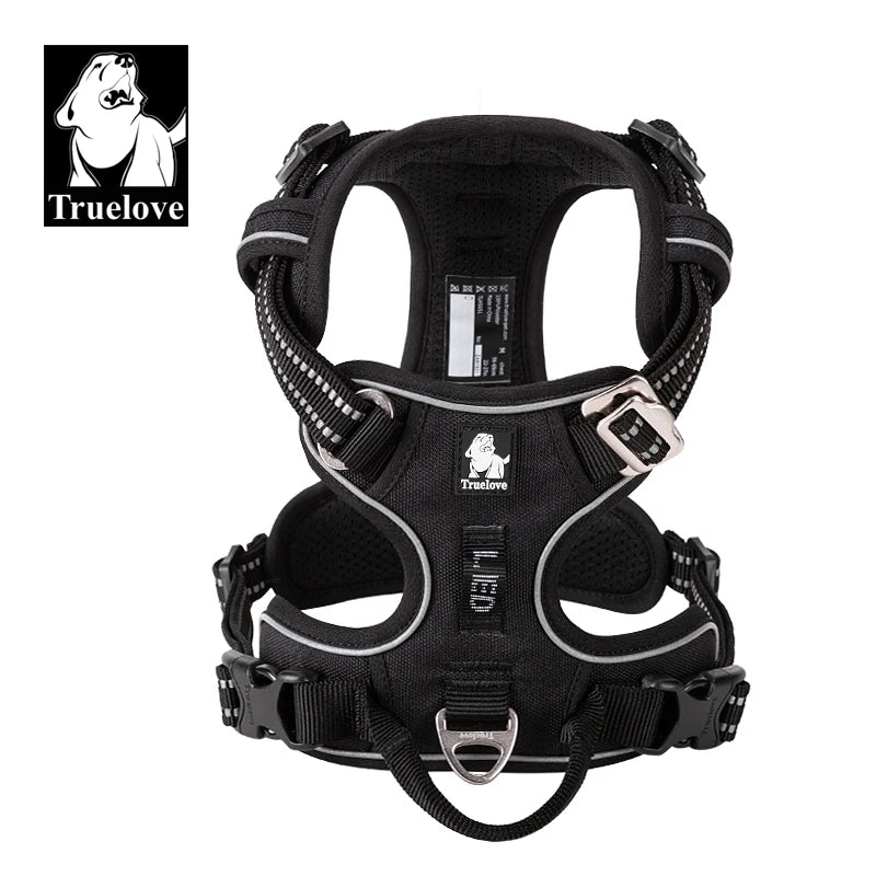 Ham Tactic Reflectorizant Truelove pentru Câini – Nylon Respirabil, Toate Mărimile