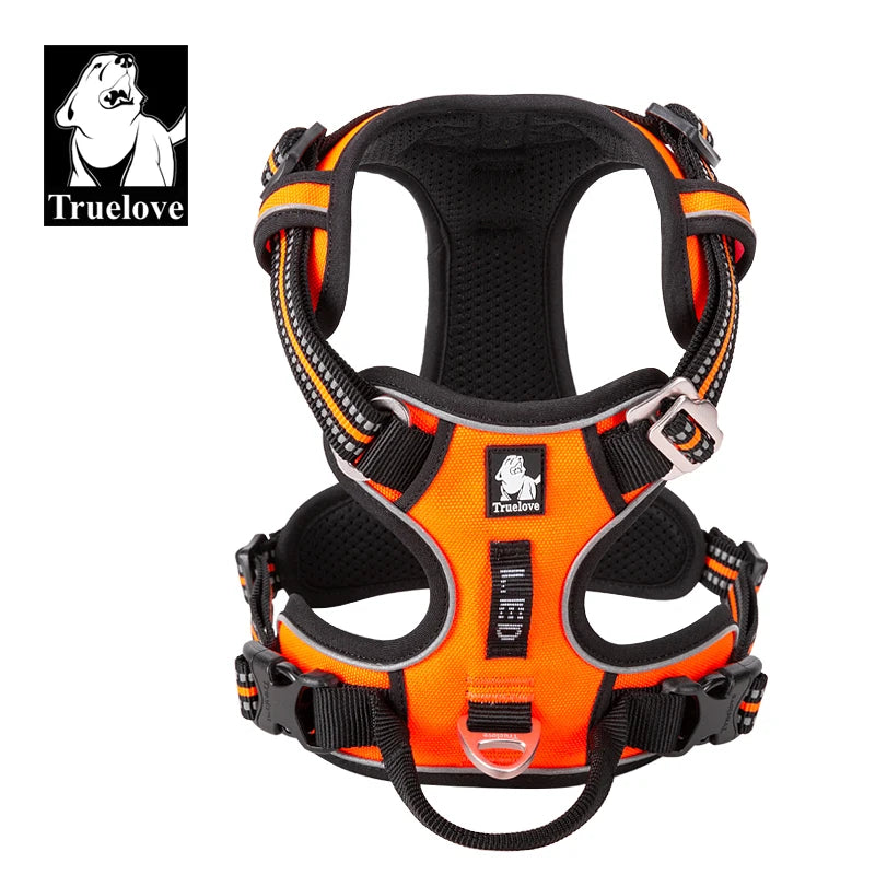 Ham Tactic Reflectorizant Truelove pentru Câini – Nylon Respirabil, Toate Mărimile