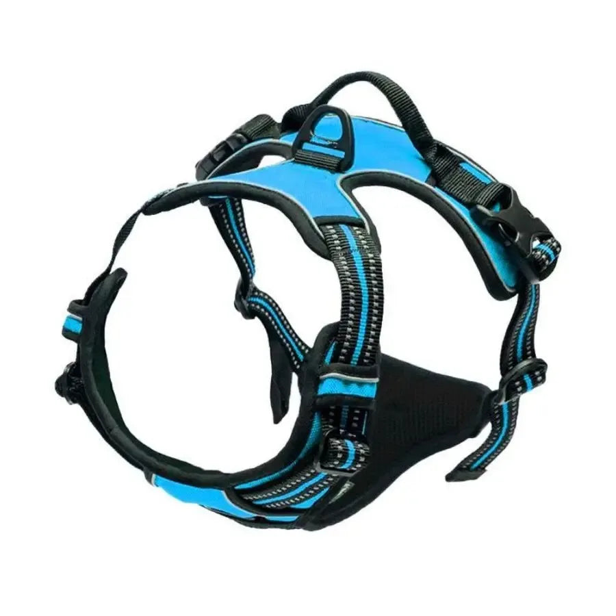 Set Ham Vest + Lesa Piele BeiYu – Accesorii Premium pentru Catei Mici si Medii