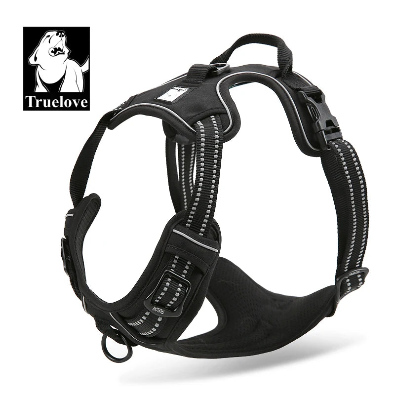 Ham Tactic Reflectorizant Truelove pentru Câini – Nylon Respirabil, Toate Mărimile