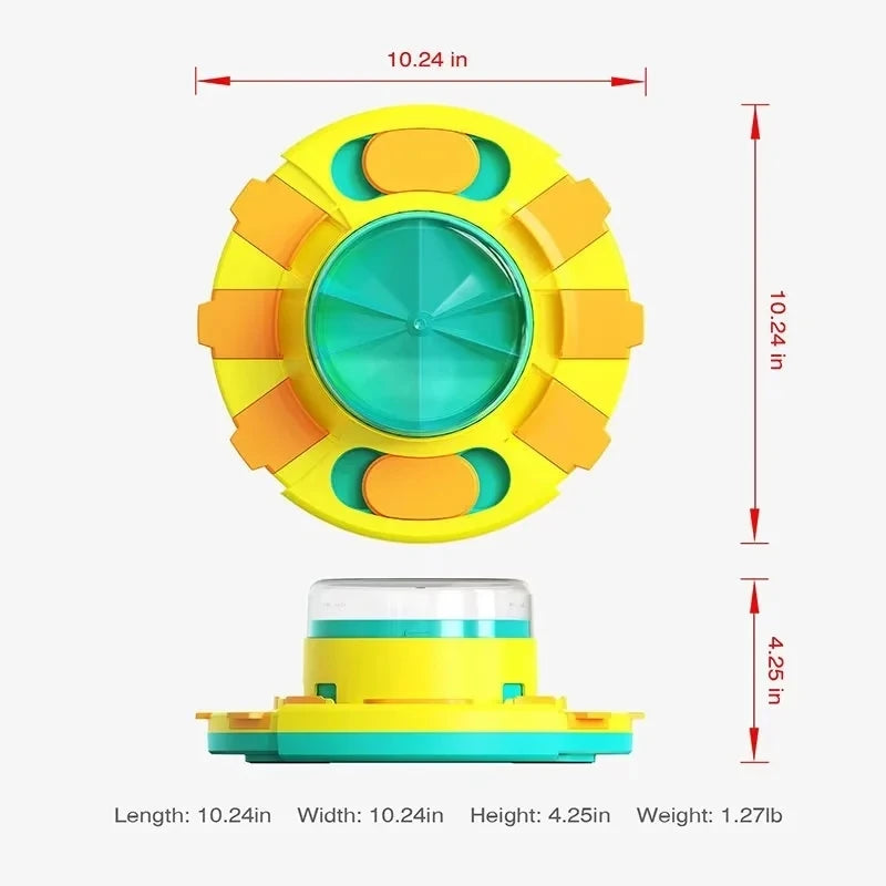 Bol slow feeder interactiv pentru câini – joc puzzle, antiderapant, plastic