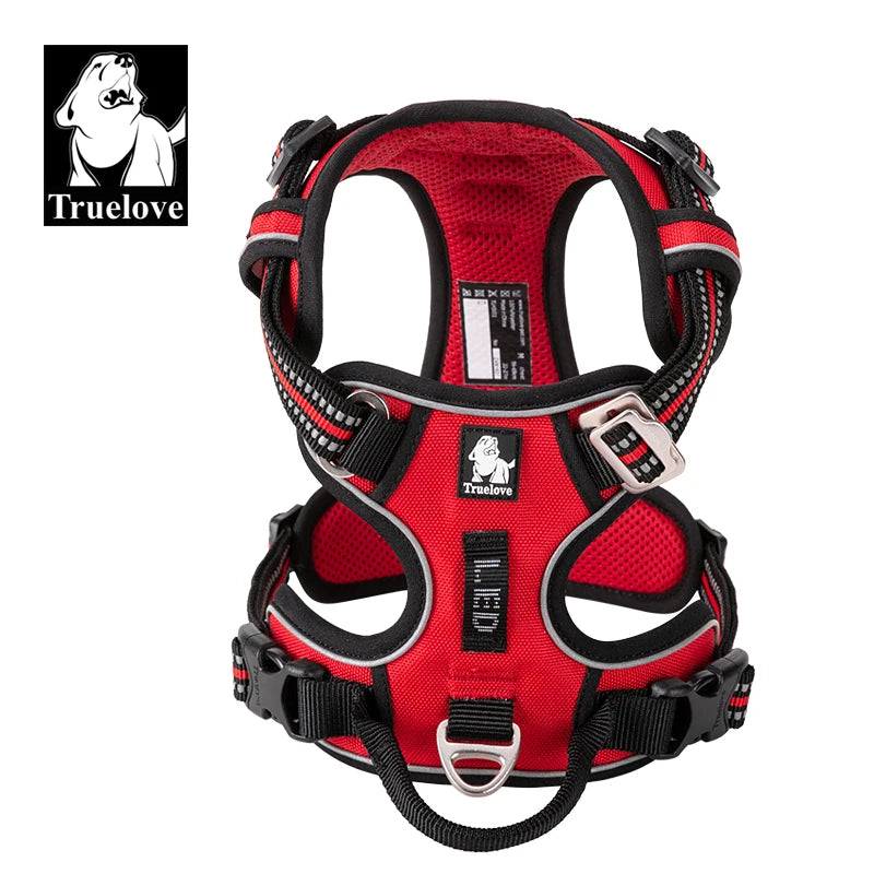 Ham Tactic Reflectorizant Truelove pentru Câini – Nylon Respirabil, Toate Mărimile
