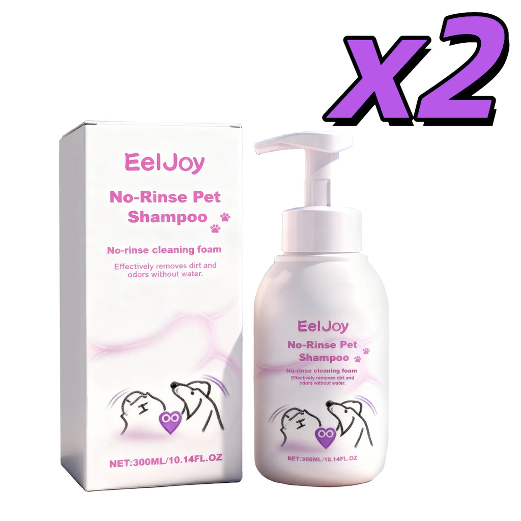 Spuma Sampon Uscat Hidratant 300ml – Anti-Mancarime, Deodorizant, pentru Caini si Pisici