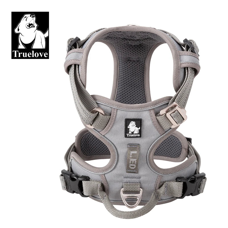 Ham Tactic Reflectorizant Truelove pentru Câini – Nylon Respirabil, Toate Mărimile