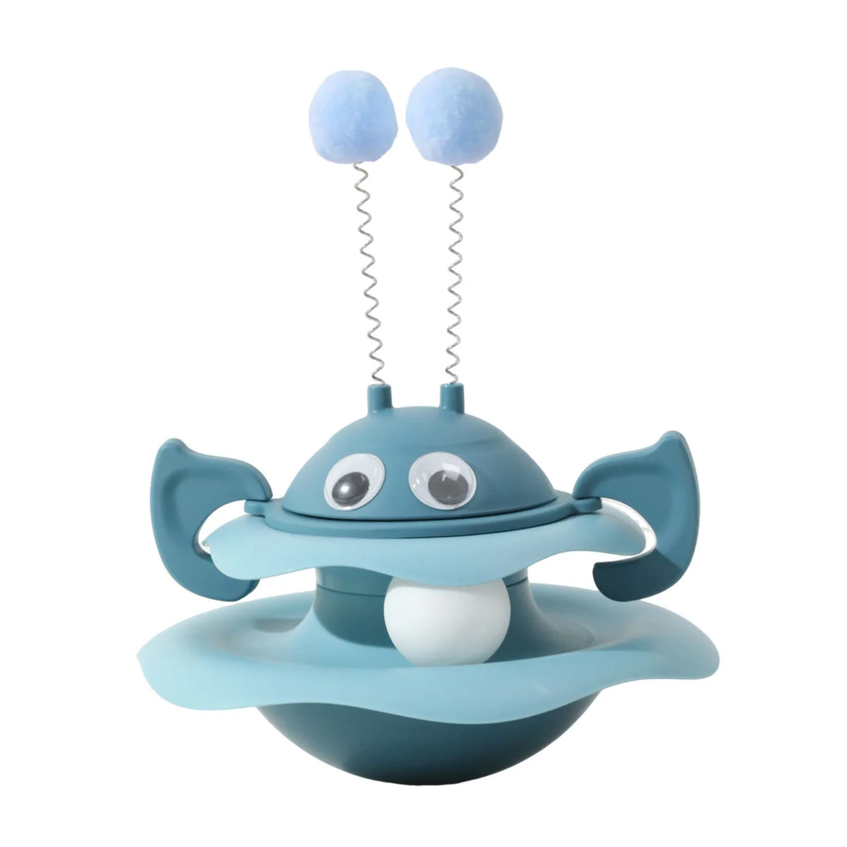 Jucarie Turntable cu Albinuta pentru Pisici - Tumbler Interactiv
