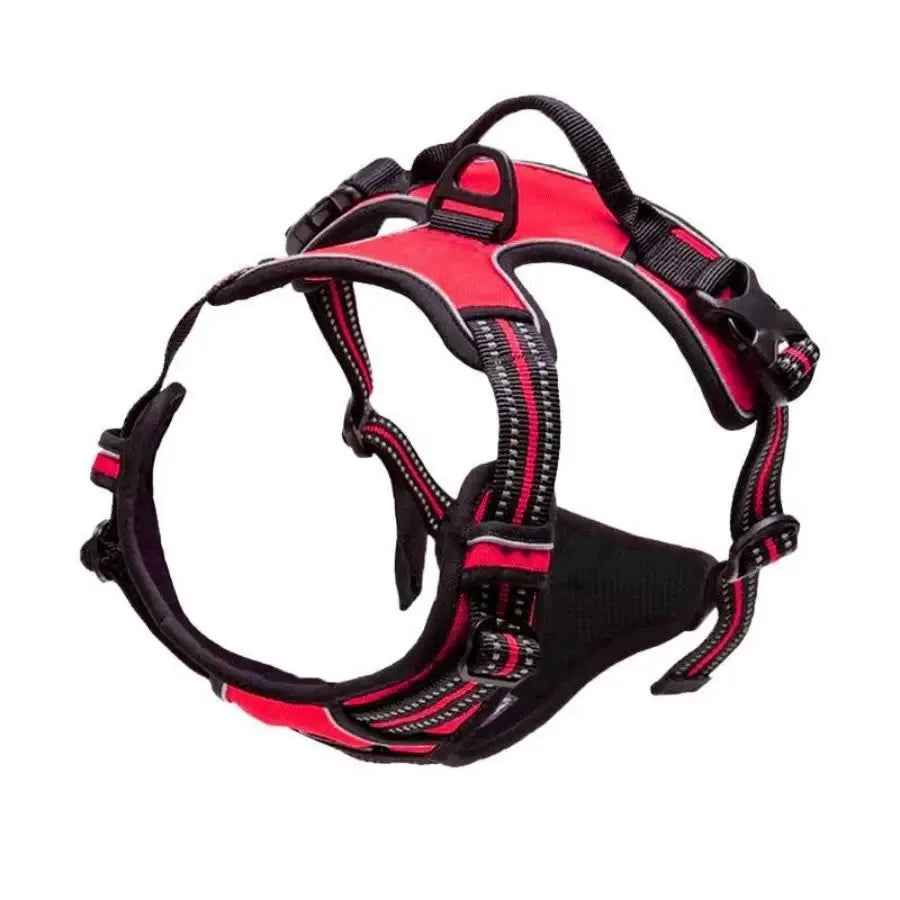 Set Ham Vest + Lesa Piele BeiYu – Accesorii Premium pentru Catei Mici si Medii