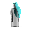 Sticlă portabilă de apă 800ml pentru câini – bol integrat, ideal pentru plimbări