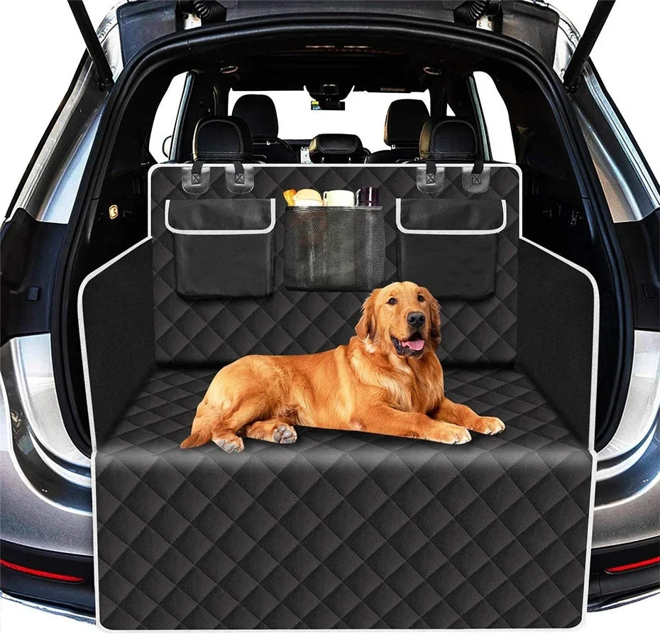 Husă Auto Impermeabilă pentru Câini – Hammock Oxford 600D pentru Bancheta Spate