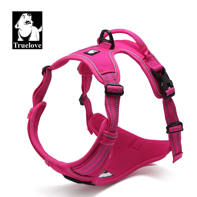 Ham Tactic Reflectorizant Truelove pentru Câini – Nylon Respirabil, Toate Mărimile