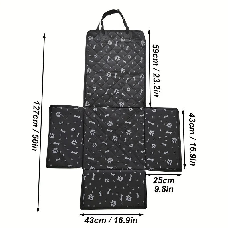 Geanta Transport Caini pentru Masina – Impermeabila, Pliabila, Oxford, pana la 60kg