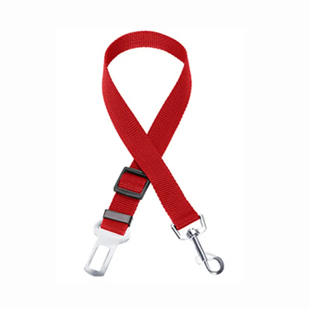 Centură de siguranță auto reglabilă pentru câini și pisici – ham cu clip universal