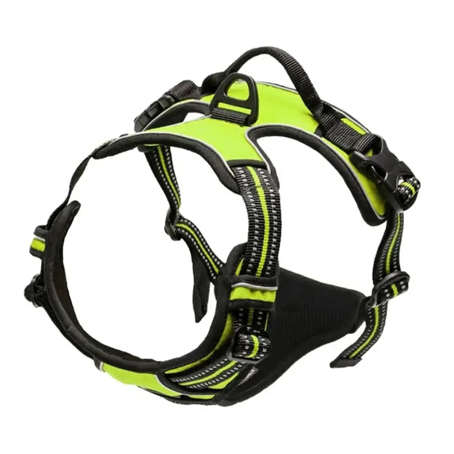 Set Ham Vest + Lesa Piele BeiYu – Accesorii Premium pentru Catei Mici si Medii