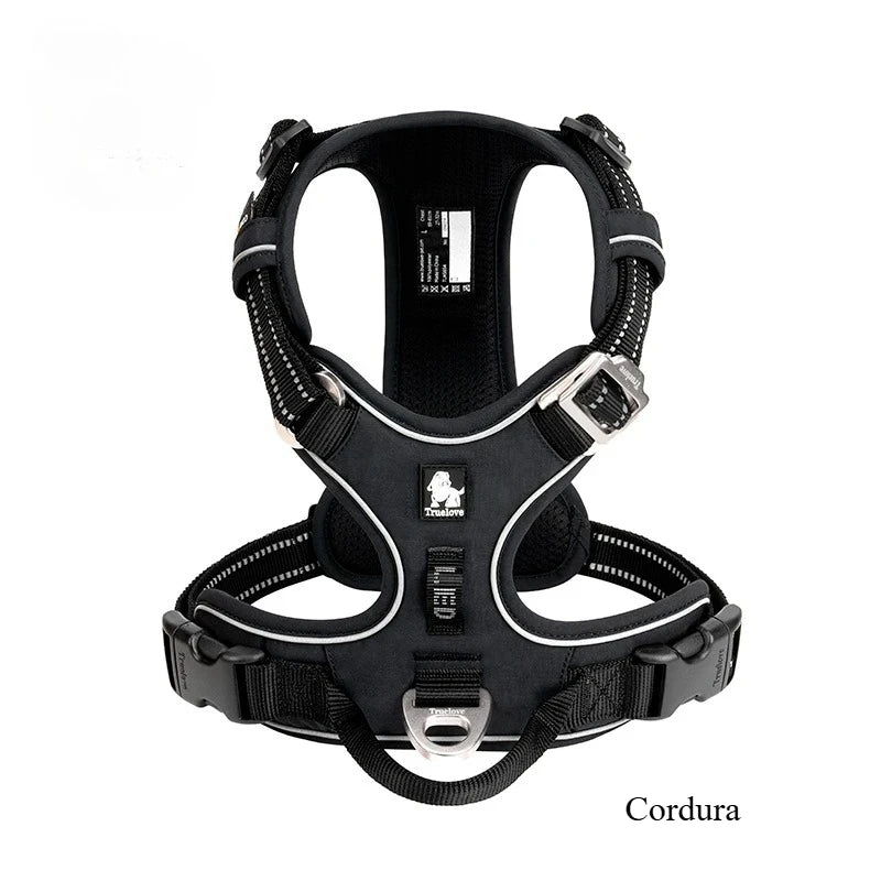 Ham Tactic Reflectorizant Truelove pentru Câini – Nylon Respirabil, Toate Mărimile