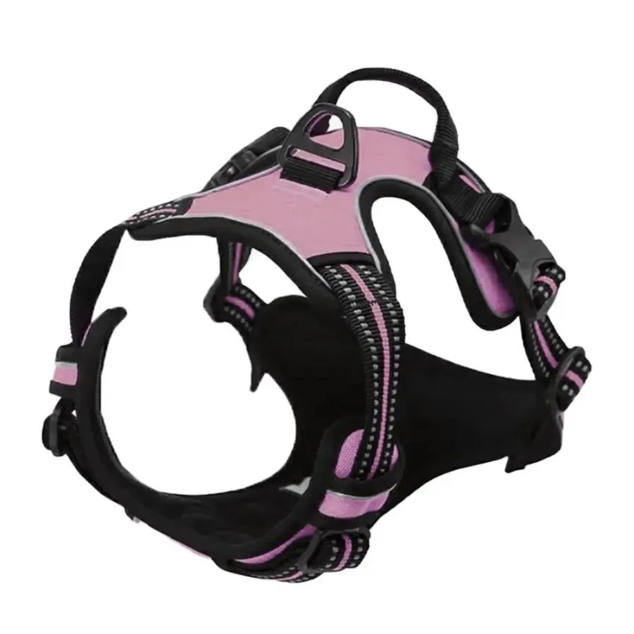 Set Ham Vest + Lesa Piele BeiYu – Accesorii Premium pentru Catei Mici si Medii