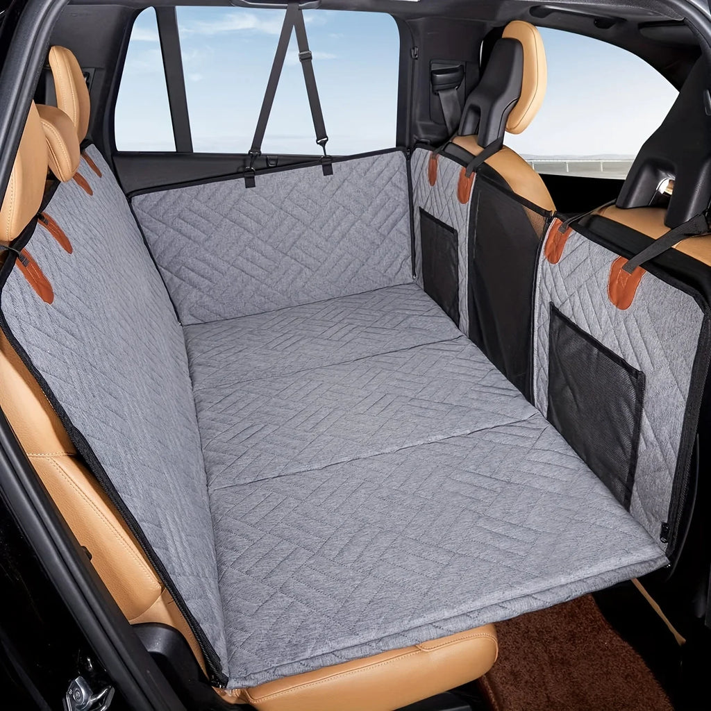 Husă Auto Impermeabilă pentru Câini – Tip Hammock, Anti-Zgârieturi, Anti-Alunecare