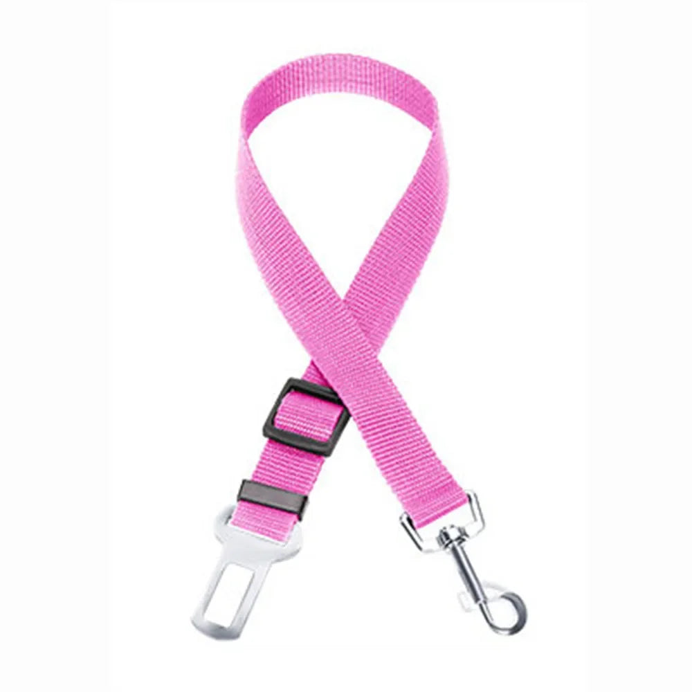Centură de siguranță auto reglabilă pentru câini și pisici – ham cu clip universal