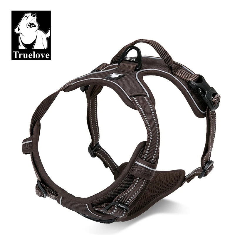 Ham Tactic Reflectorizant Truelove pentru Câini – Nylon Respirabil, Toate Mărimile
