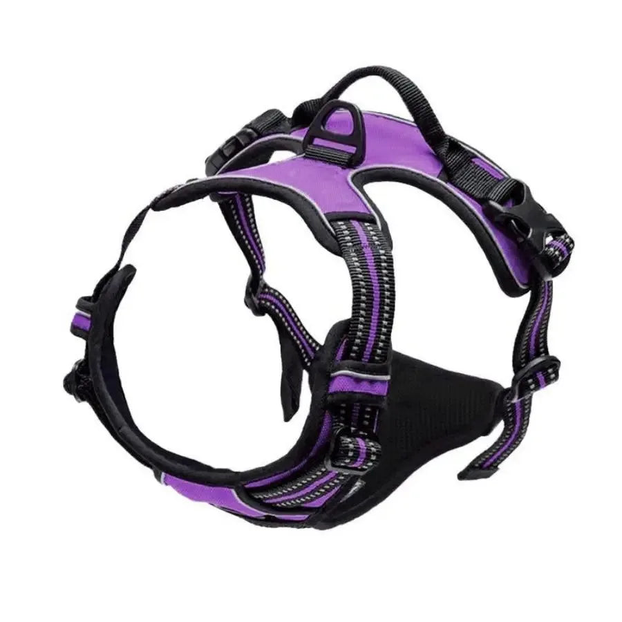 Set Ham Vest + Lesa Piele BeiYu – Accesorii Premium pentru Catei Mici si Medii
