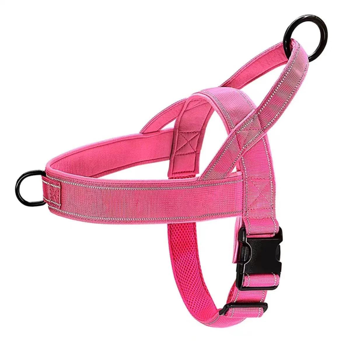 Ham Tactic Anti-Explozie Caini Mari – Vesta cu Maner, Golden Retriever, Nylon Rezistent