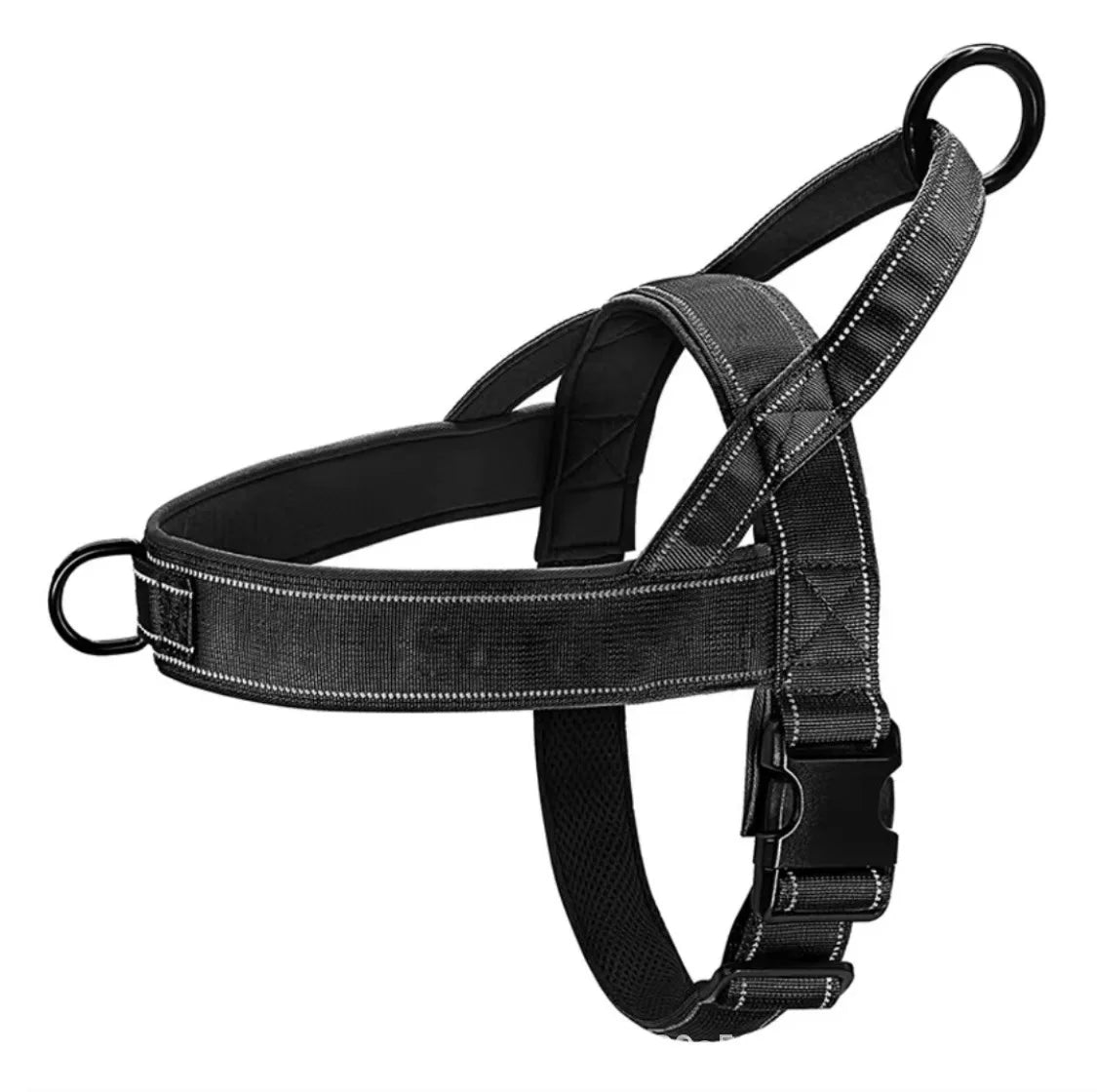 Ham Tactic Anti-Explozie Caini Mari – Vesta cu Maner, Golden Retriever, Nylon Rezistent