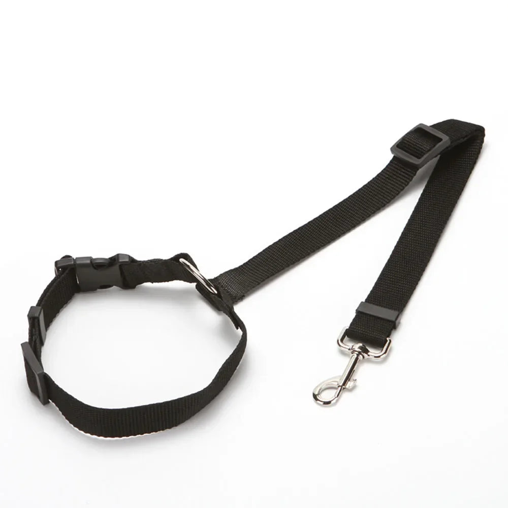 Centură de siguranță auto reglabilă pentru câini și pisici – ham cu clip universal