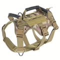 Ham tactic No Pull pentru câini – reflectorizant, cu mâner și 4 patch-uri