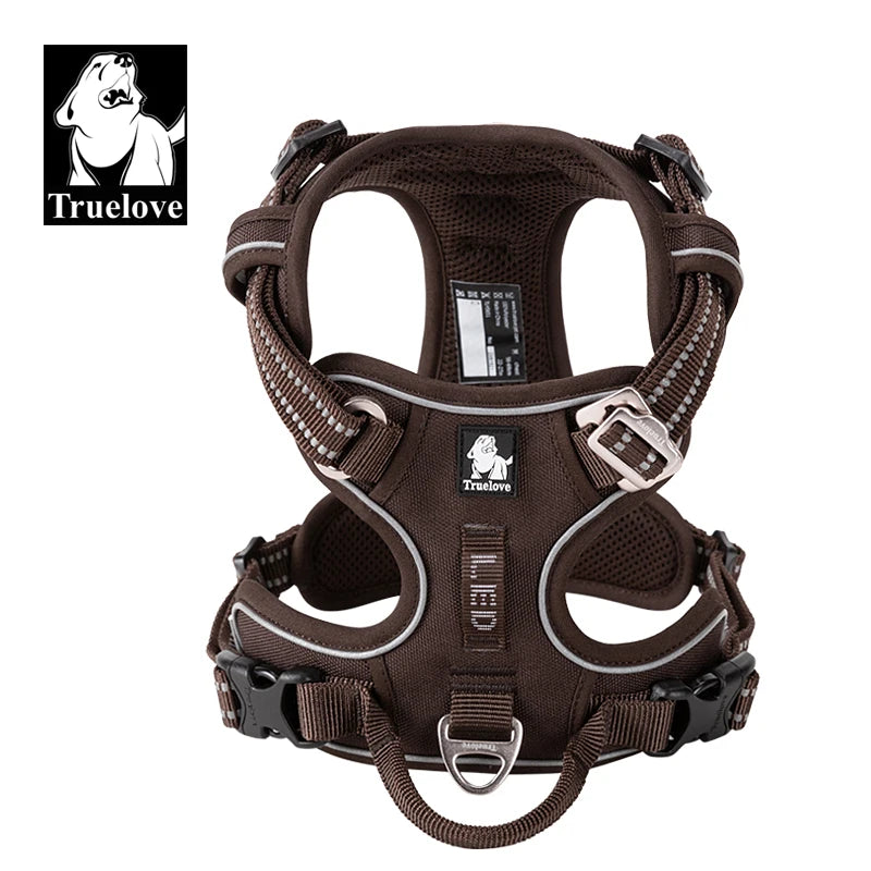 Ham Tactic Reflectorizant Truelove pentru Câini – Nylon Respirabil, Toate Mărimile
