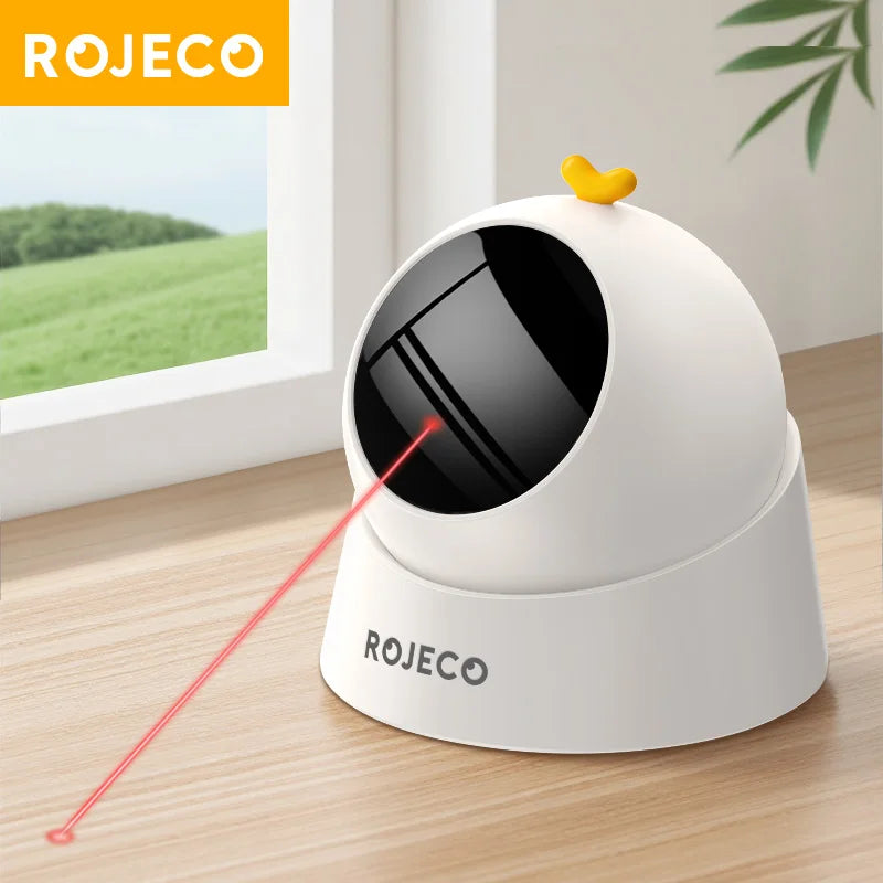 ROJECO Jucarie Laser Automat pentru Pisici si Caini