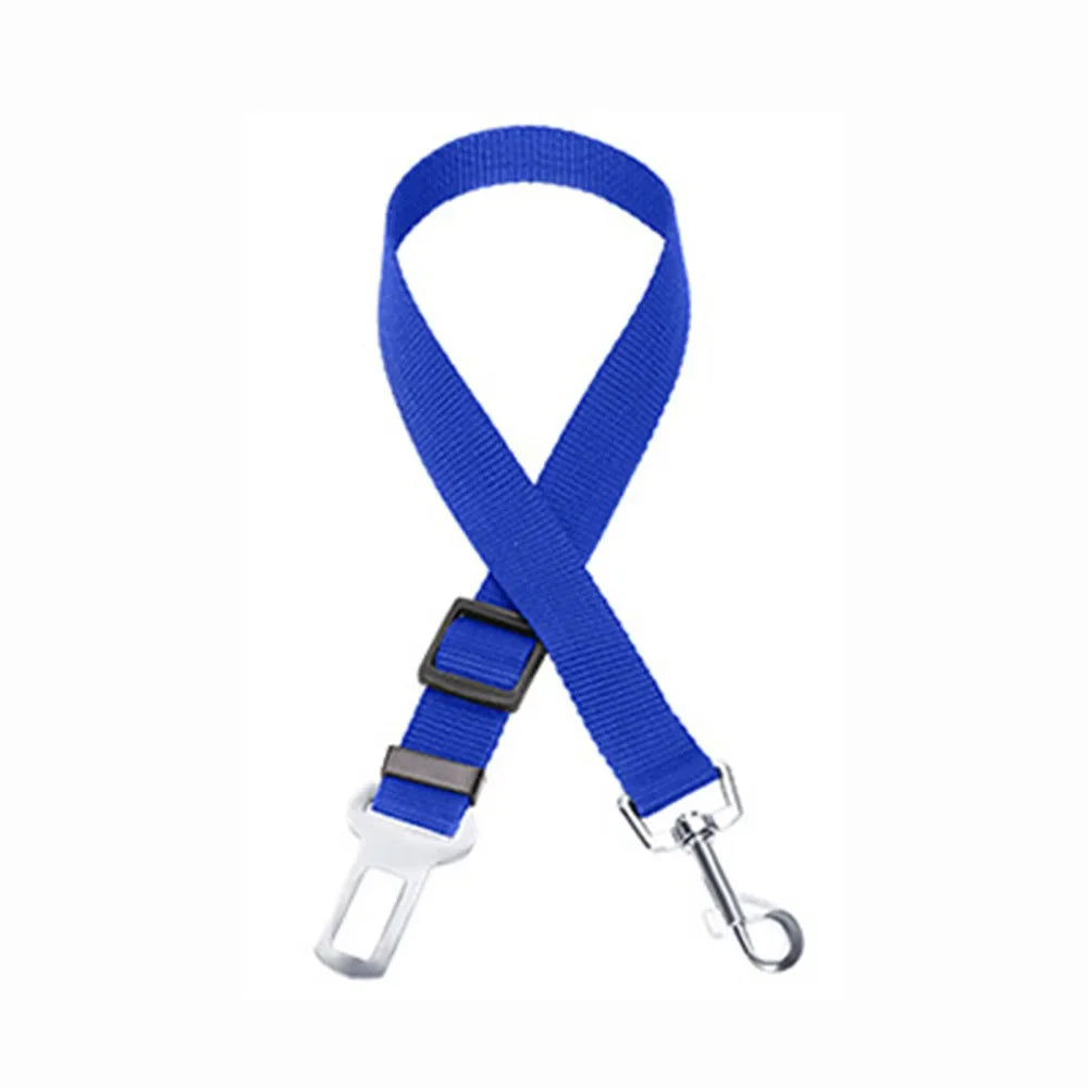 Centură de siguranță auto reglabilă pentru câini și pisici – ham cu clip universal