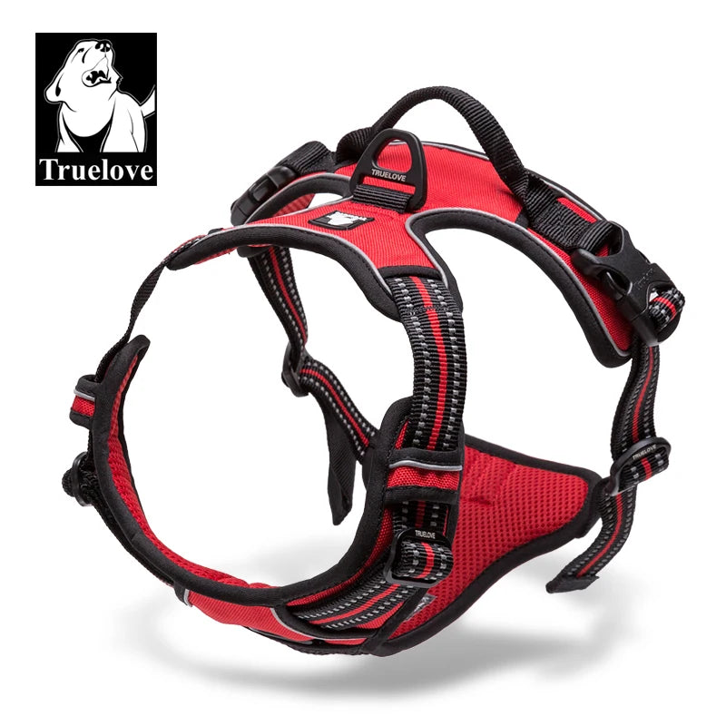 Ham Tactic Reflectorizant Truelove pentru Câini – Nylon Respirabil, Toate Mărimile