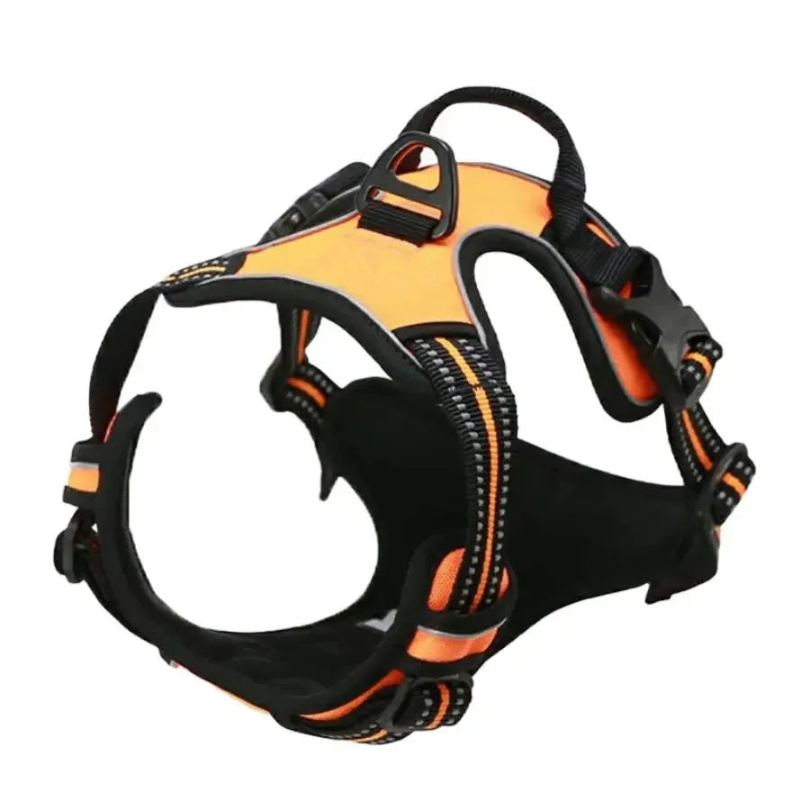 Set Ham Vest + Lesa Piele BeiYu – Accesorii Premium pentru Catei Mici si Medii
