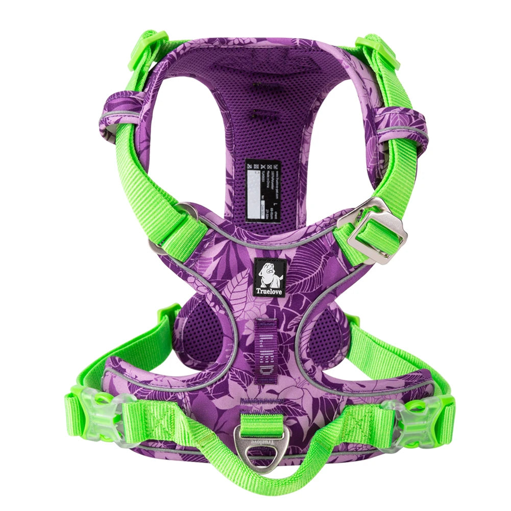 Ham Tactic Reflectorizant Truelove pentru Câini – Nylon Respirabil, Toate Mărimile