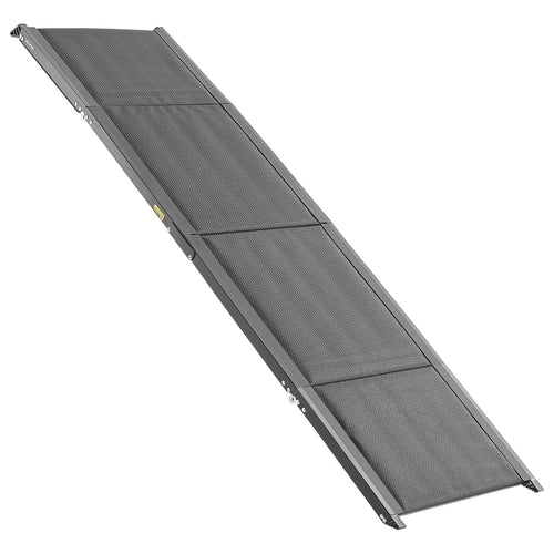 Rampă pliabilă pentru câini – acces mașină, 160 x 43,2 cm, rase medii și mari