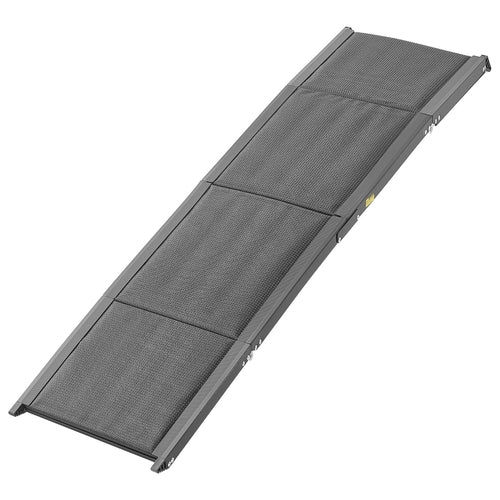 Rampă pliabilă pentru câini – acces mașină, 160 x 43,2 cm, rase medii și mari