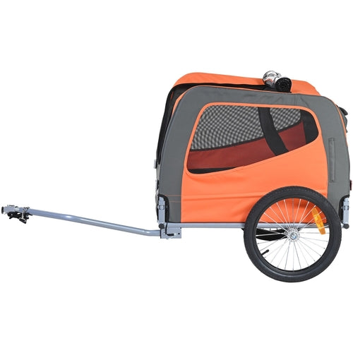 Remorca bicicletă pentru câini – transport sigur, până la 30 kg